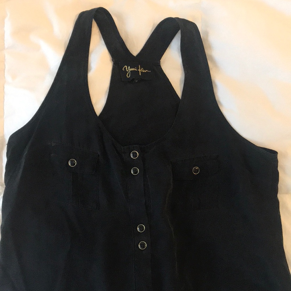 100% Silk Yumi Kim Sleeveless Blouse